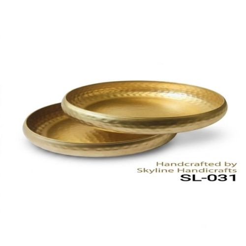 Golden Iron Hammered Urli Bowl Set