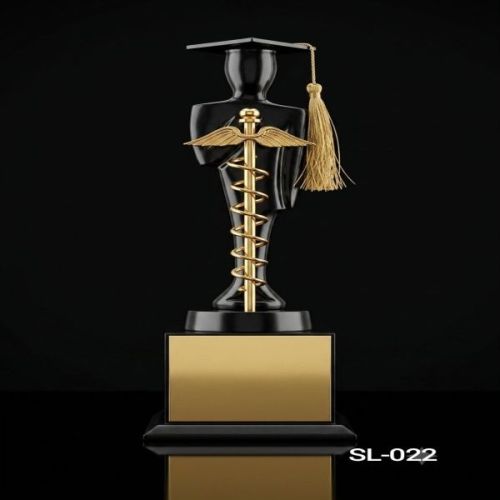 Metal Medical Graduation Trophy