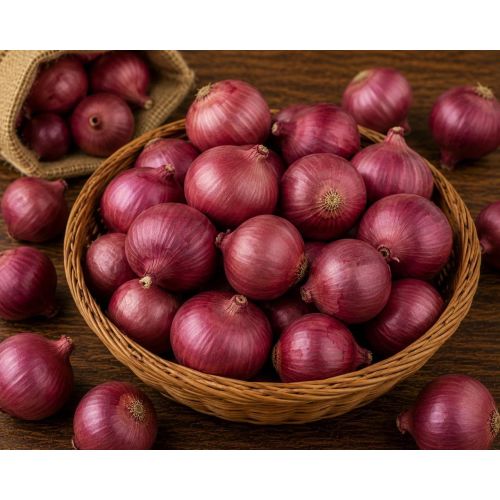 Fresh Pink Onions