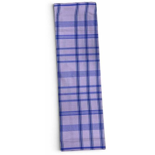 Purple Printed Cotton Lungi