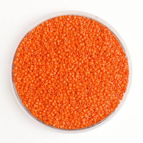 1.5 Mm Orange Glass Seed Beads