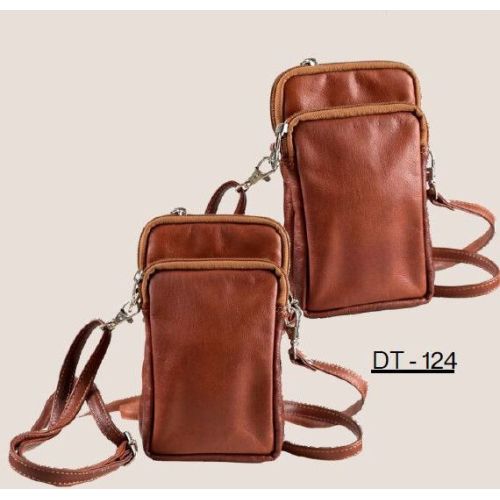 Goat Vt Leather Small Sling Bag