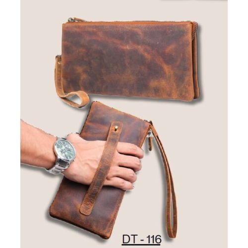 Unisex Carry On Leather Pouch