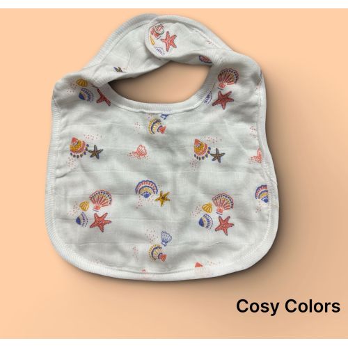 Printed Cotton Baby Bib