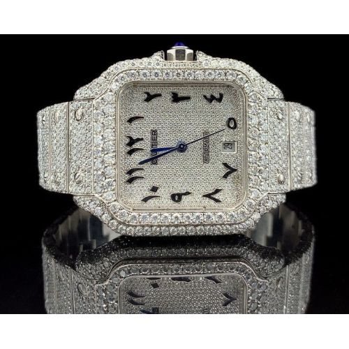 Fully Automatic Hip Hop Buss Down Watch