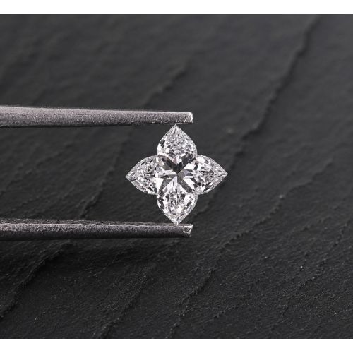 Lily Flower Cut Lab Grown Diamond