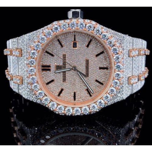 Real VVS Moissanite Diamond Watch