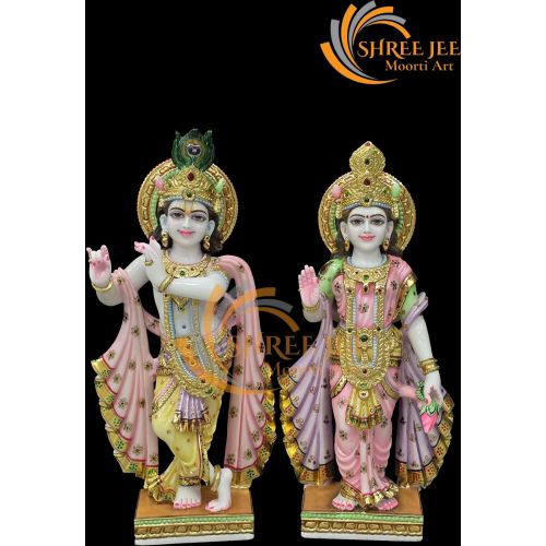 Radha Krishna Premium Marble Statue