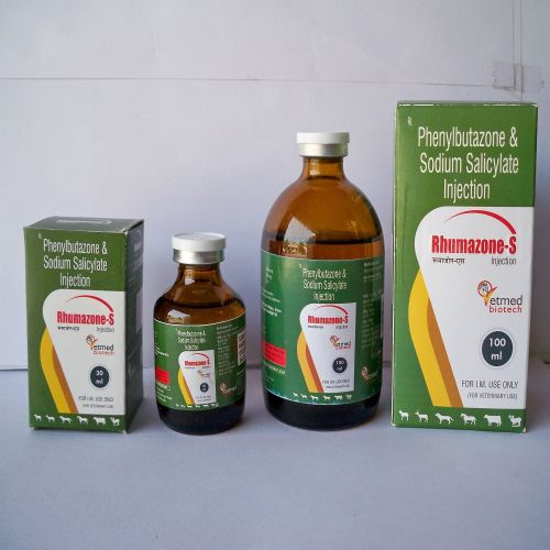 Rhumazone S Phenylbutazone & Sodium Salicylate Injection