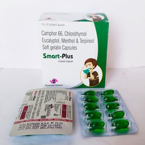 Smart Plus Camphor Chlorothymol Capsules