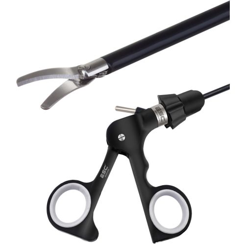 Curved Laparoscopic Scissor