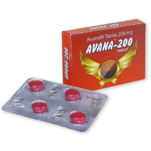 Avana 200mg Avanafil Tablets