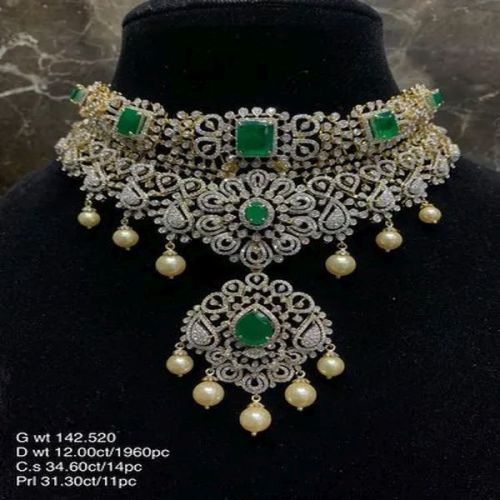 Luxury Bridal Diamond Necklace