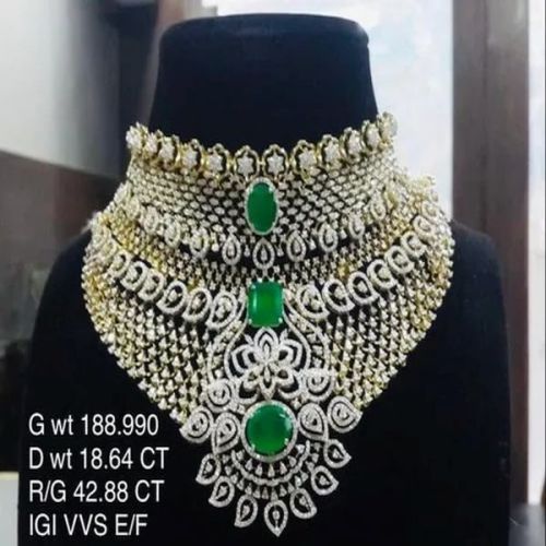 Premium Diamond Choker Necklace