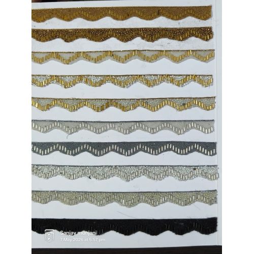 Moti Lattice Triangle Lace
