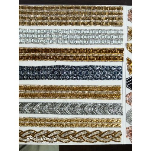 Pipe Bead Ladder Designer Lace