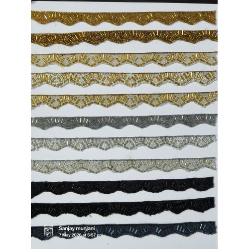 Stone Moti Lace