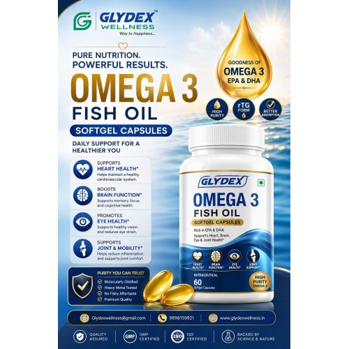 Omega 3 Fish Oil Softgel Capsule