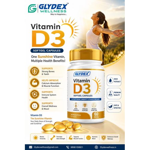 Vitamin d3 Softgel Capsules