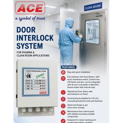 Clean Room 2 Door Interlock System