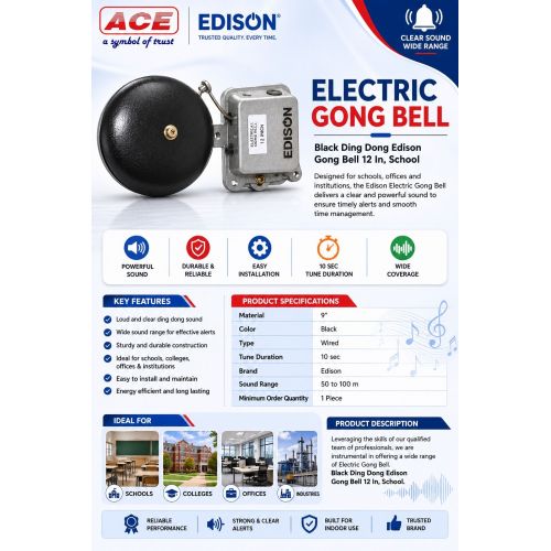 Electric Gong Bell - Make Edison