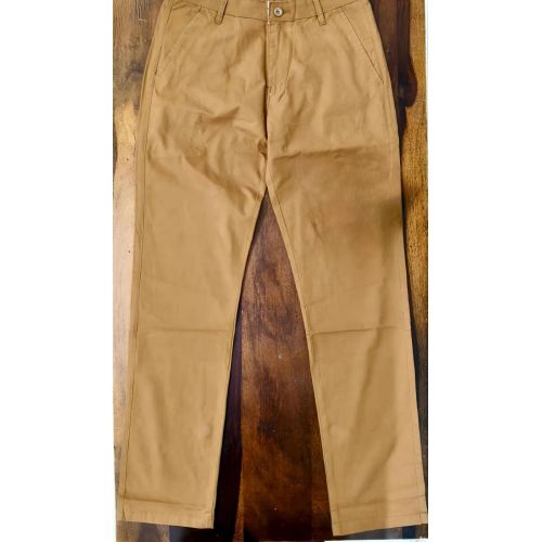 Mens Camel Brown Chino Trousers