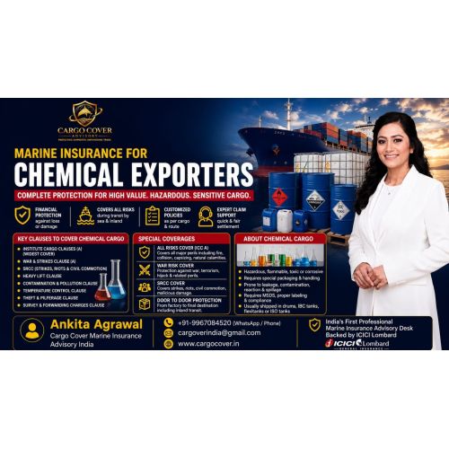 Marine Insurance for Chemical Exporters