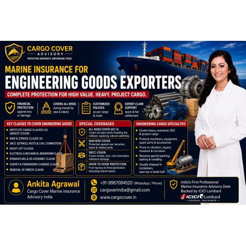 Marine Insurance for Engineering Goods Exporters
