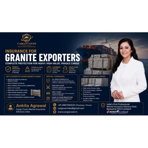 Marine Insurance for Granite Exporters