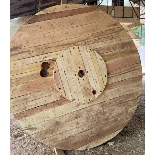 Heavy Duty Wooden Cable Drum