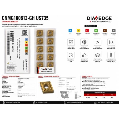 CNMG160612-GH US735