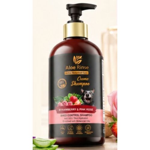 Strawberry and Pink Rose PET Shampoo