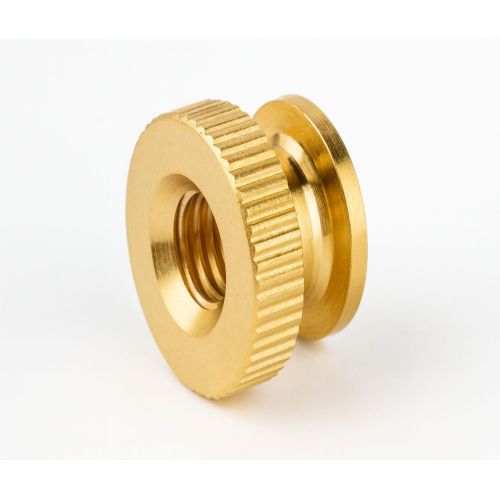 Brass Knurled Nut