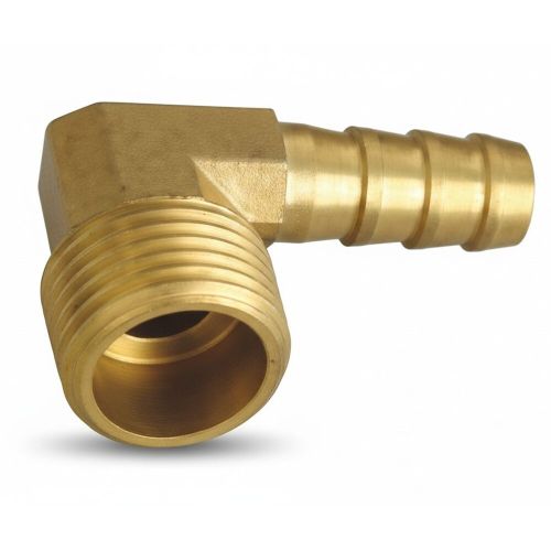 Brass Pipe Barb Swivel Elbow