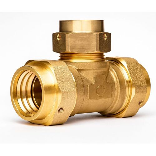Brass Reducing Tee
