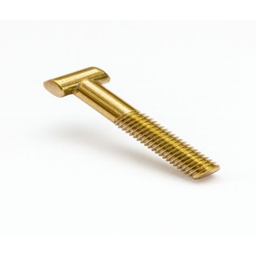Brass Tee Bolt Round Head