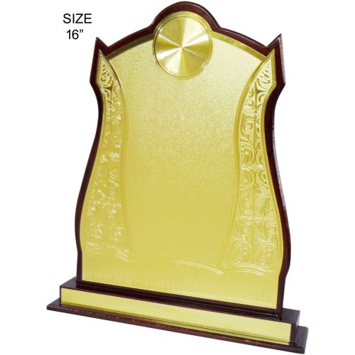 Crested Wooden Memento