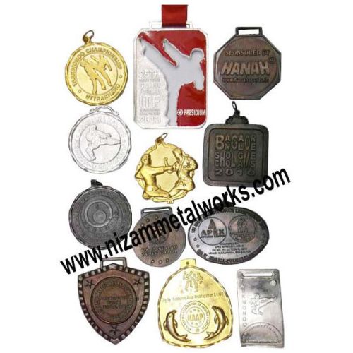 Fighting Sports Tournaments Metal Medal