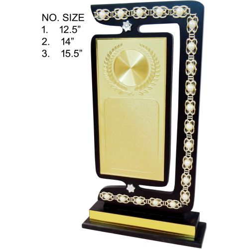 Lattice Border Wooden Memento