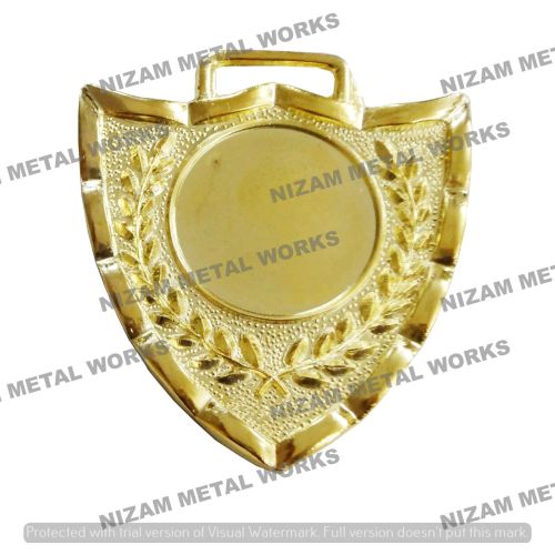 Shield Shaped Metal Medal