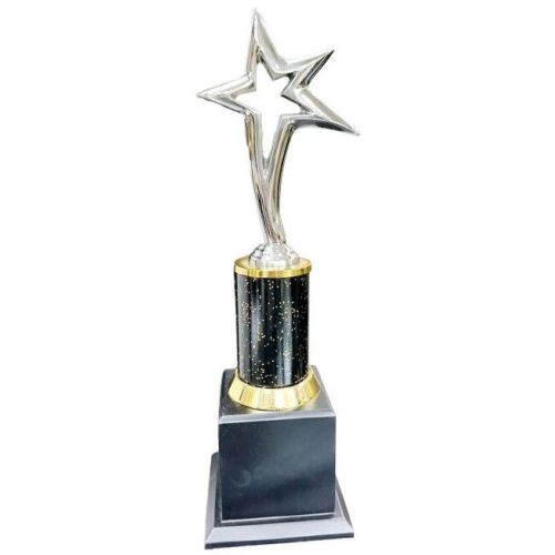 Silver Shooting Star Corporate Trophy