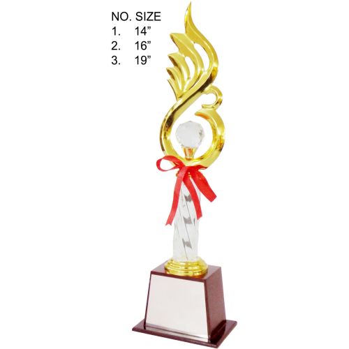 Twist Crystal Prism Fancy Trophy