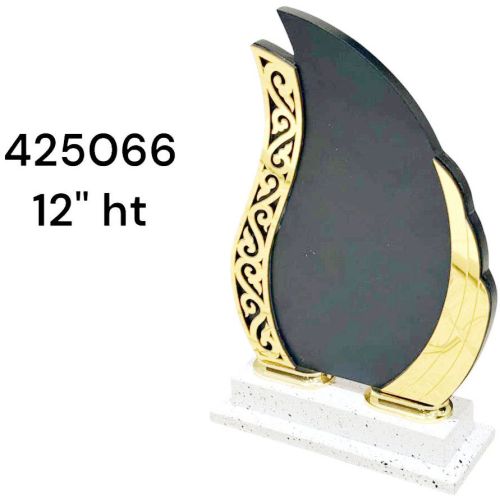 Wave Crested Wooden Momento