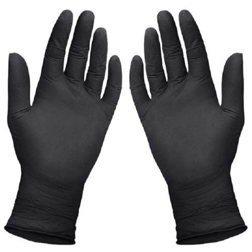 Black Nitrile Gloves