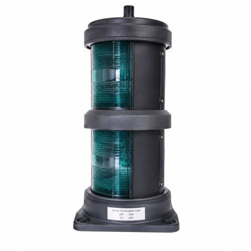 Double Tier Navigation Light - Starboard Green CXH1