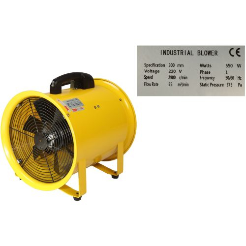 Marine Portable 12inch 300mm Electric Blower Ventilation Fan