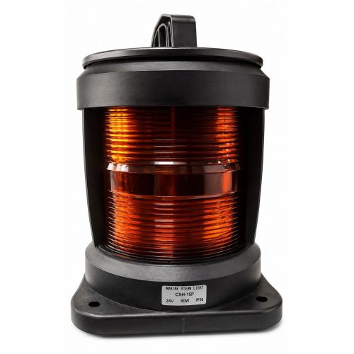 Single Tier Navigation Light - Stern Amber / Yellow Cxh 4