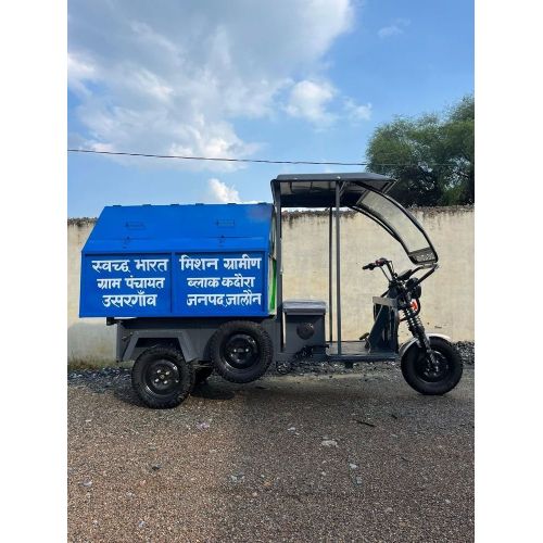 Eco Friendly Electric Garbage VAN