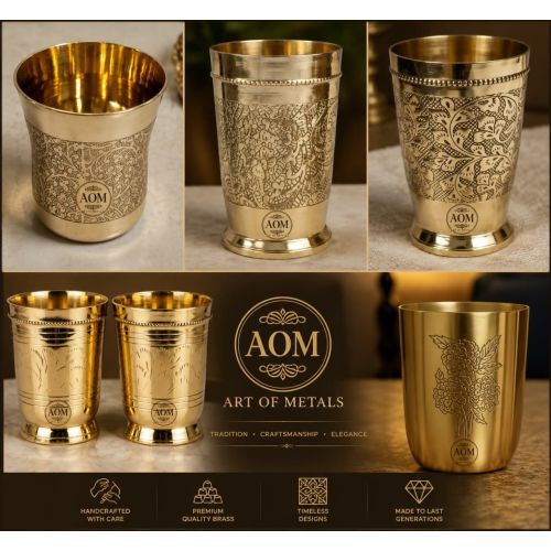Brass Drinking Glass