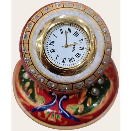 Decorative Marble Desk Clock